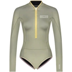 Womens Nikki Van Dijk Bikini Cut 1mm Front Zip Springsuit Wetsuit