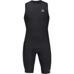 Billabong Mens Absolute 2/2mm Short John Back Zip Wetsuit