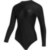 Mystic Womens Jayde Long Sleeve Front Zip Swimsuit