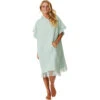 Rip Curl Womens Stonewash Hooded Towel Changing Robe / Poncho