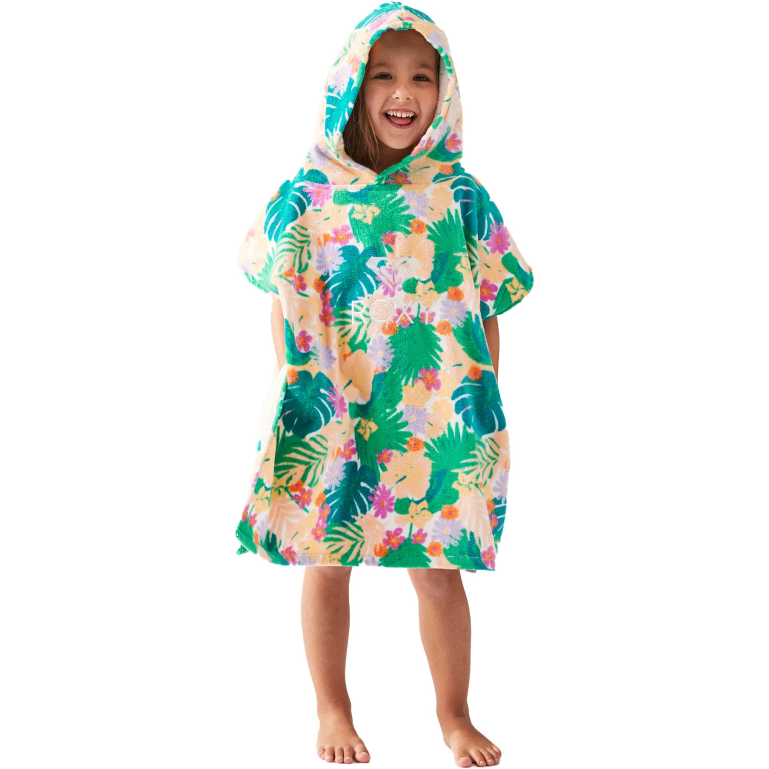 Roxy Toddler Stay Magical Printed Hooded Change Robe / Poncho