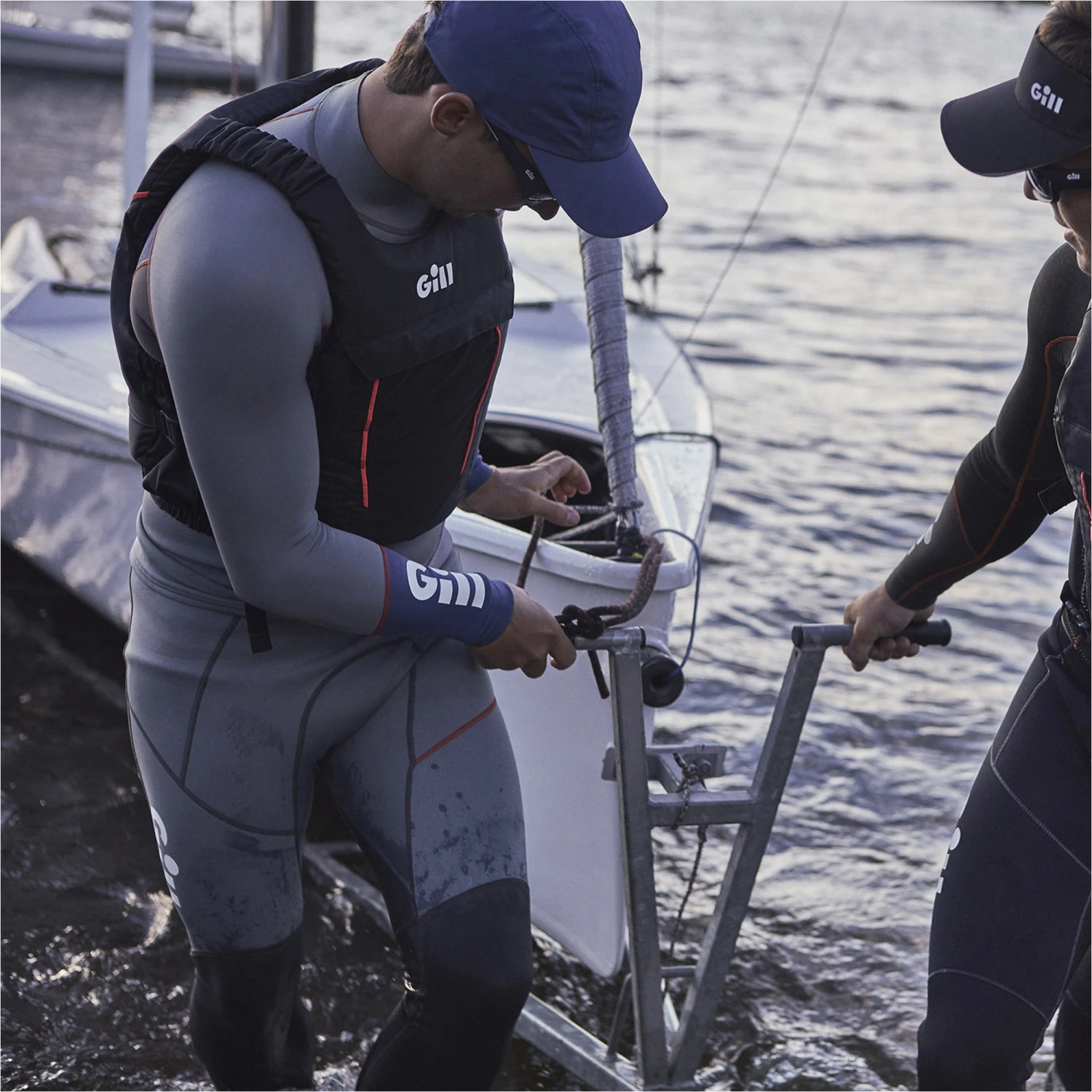 GILL Mens Zenlite 2mm Flatlock Skiff Wetsuit - Image 6