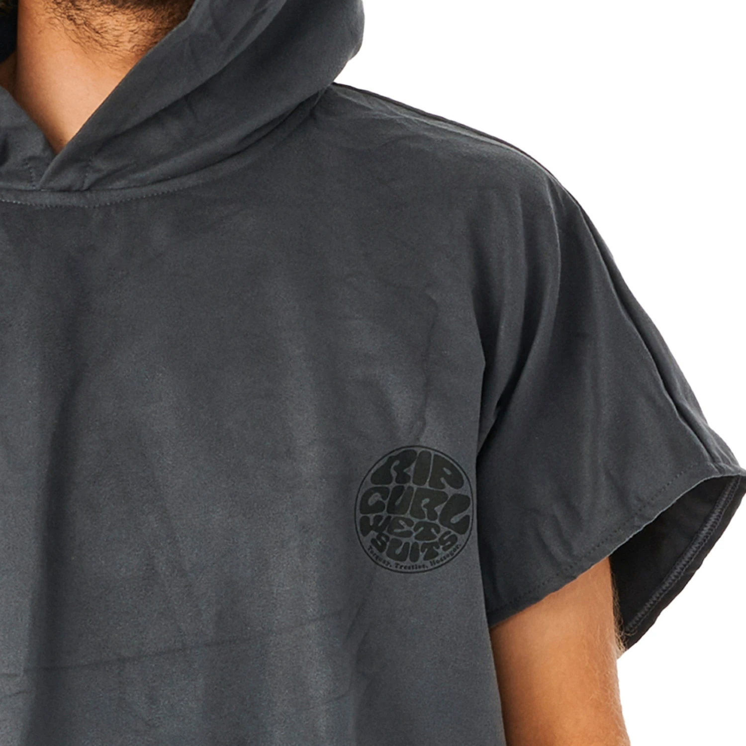 Rip Curl Mens Surf Series Packable Change Robe / Poncho - Image 4