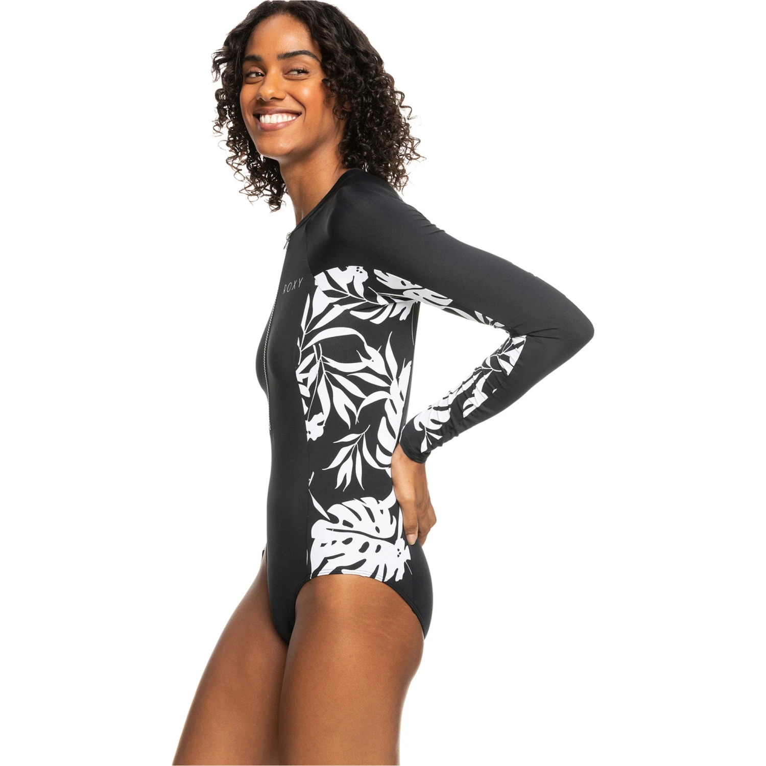 Roxy Womens New Panels Detail Long Sleeve Surf Suit - Image 3