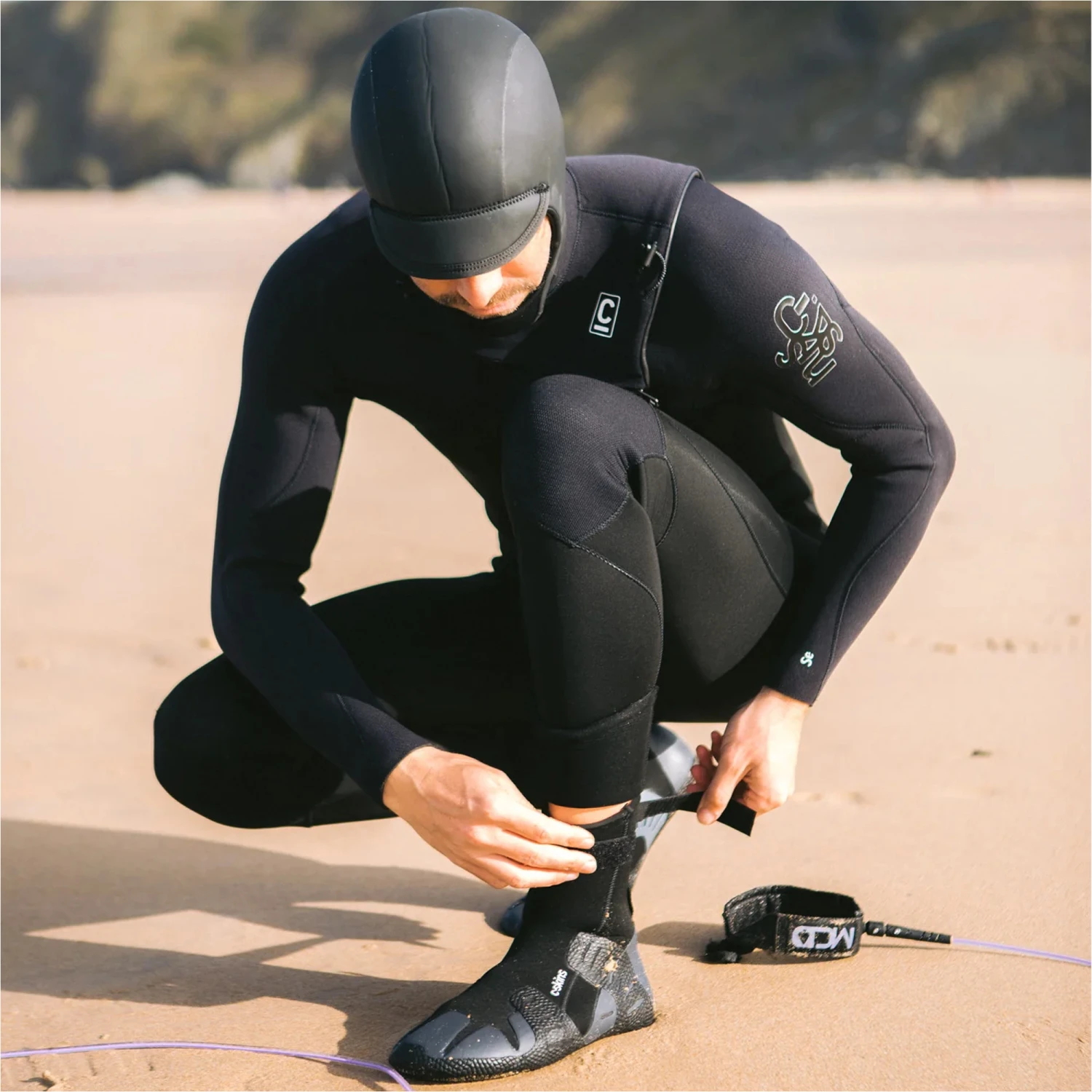 Session 7mm Round Toe Wetsuit Boots - Image 5
