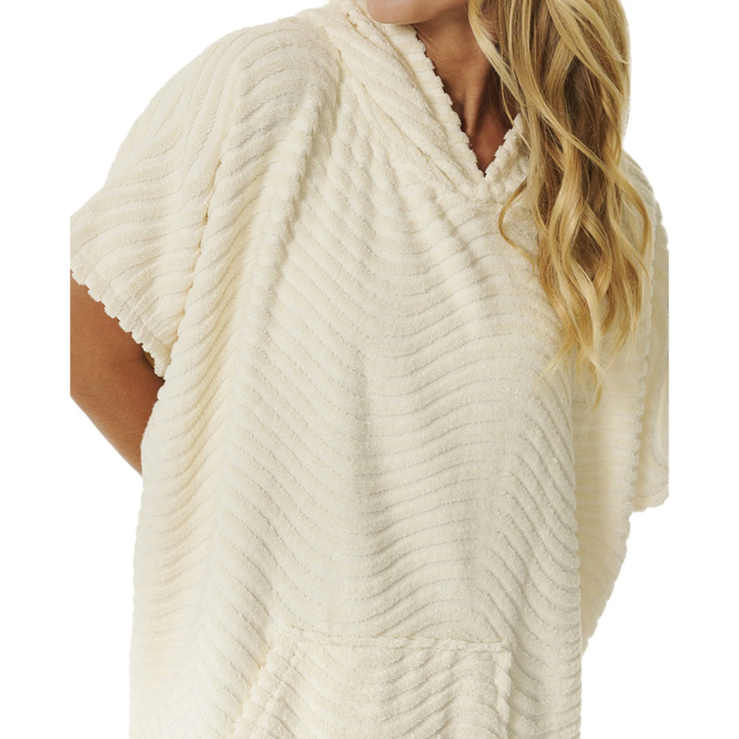 Rip Curl Womens Swirl Terry Changing Robe / Poncho - Image 5